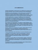 Ensayo de derecho procesal administrativo.