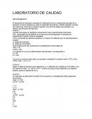 LABORATORIO DE CALIDAD