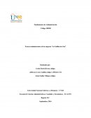 Síntesis del trabajo que se realizara al final y será explicado en la segunda web conference del tema de Dirección y Control