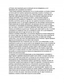 ¿El factor más importante para la motivación de los trabajadores, en el desempeño de su profesión es el dinero?