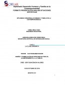 DISEÑO Y FORMULACIÓN DE PROPUESTAS PARA EL ACOMPAÑAMIENTO A LA FAMILIA..