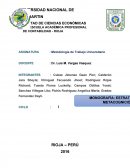 ESTRATEGIAS DE METACOGNICIÓN