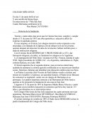 Historia de Colegio Niño Jesús San José