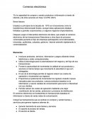 Comercio electrónico “Es la capacidad de comprar y vender productos e información a través de internet y de otros servicios en línea.”