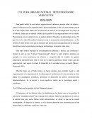 CULTURA ORGANIZACIONAL DESENTRAÑANDO VERICUETOS