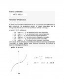 ECUACION FUNDAMENTAL. FUNCIONES HIPERBÓLICAS