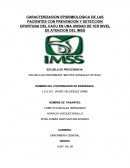 CARACTERIZACION EPIDEMIOLOGICA DE LAS PACIENTES CON PREVENCION Y DETECCION OPORTUNA DEL CACU EN UNA UNIDAD DE 1ER NIVEL DE ATENCION DEL IMSS