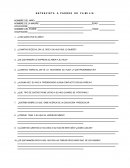 La convivencia en preescolar. Entrevistas