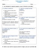 Prueba de Historia y Geografía 4 Los Mayas