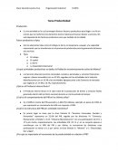 Productividad en México.