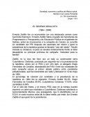 EL SEXENIO SEDILLISTA.