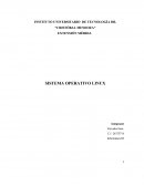 SISTEMA OPERATIVO LINUX Sistema Operativo como MacOS