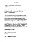 Propuesta ecologica. “Earth man” “Nunca se es demasiado pequeño para ser un superhéroe. “