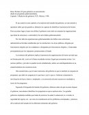 El gran gobierno un acercamiento desde los programas gubernamentales, Capitulo 1