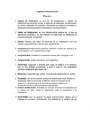 Logistica Internacional.