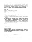 Artículo 2. Son objetos del presente tratado.