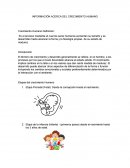 INFORMACIÓN ACERCA DEL CRECIMIENTO HUMANO