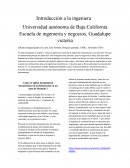 Introducción a la ingeniera