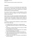 Escribe un comentario escrito sobre el capítulo xxxv del libro “El túnel “