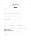 CUESTIONARIOS Cuestionario Primer Parcial Capítulo I