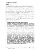 Introducción: ¿Cual es el equilibrio correcto entre trabajo y vida personal?.