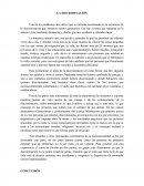 La discriminación. Uno de los problemas más difícil que se enfrenta socialmente es la existencia de la discriminación que nosotros mismo generamos