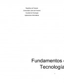 Fundamentos de la tecnologia