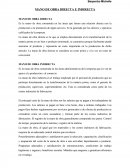 MANO DE OBRA DIRECTA E INDIRECTA