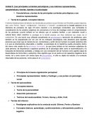 Características y teorías de las principales corrientes psicológicas y sus máximos representantes.
