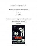 Ensayo: “CITY HALL”