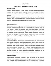 CASO 19 IMAX: MÁS GRANDE QUE LA VIDA. Página 1