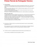 Primer Parcial de Portugués Técnico.