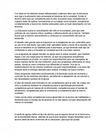 Plan y programas de estudios basicos. Página 1