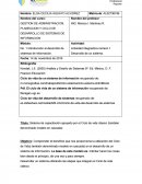 Sistema de capacitación apoyado por el Ciclo de vida clásico (también denominado modelo en cascada)