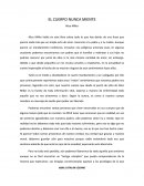 Ensayo de el cuerpo nunca miente