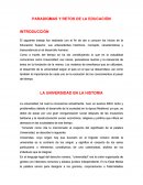 Paradigmas y retos de la educacion