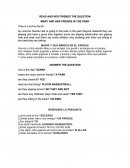 READ AND HER FRIENDS THE QUESTION.