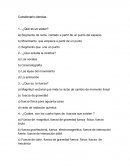 Cuestionario ciencias. ¿Qué es un vector?