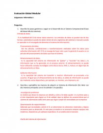 Evaluación Global Modular Asignatura: Informática I.. Página 1