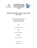 Análisis del caso Juanito en base a 3 ensayos sobre teoría sexual.