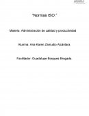 Administración de calidad y productividad .