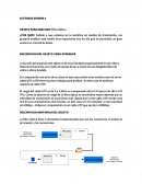 Actividad semana 3. Objeto para analizar: fibra óptica