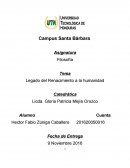 Legado del renacimiento a la humanidad