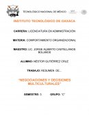 Negociaciones y decisiones multiculturales