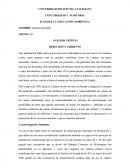 ECOLOGÍA Y EDUCACIÓN AMBIENTAL . ANÁLISIS CRÍTICO