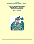 Actividad 1 Componentes Internos de un Equipo de Cómputo