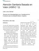 Antecedentes: sobre viejas reflexiones