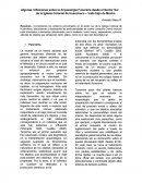 Algunas reflexiones sobre la Arquelogía