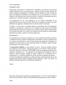 Las progresiones. La empresa ALFA Y OMEGA S.A