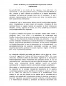 Ensayo de México y su competitividad respecto del comercio internacional.